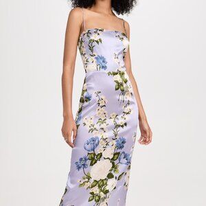Reformation Frankie silk dress I Brand New I Color: Garden Soiree
